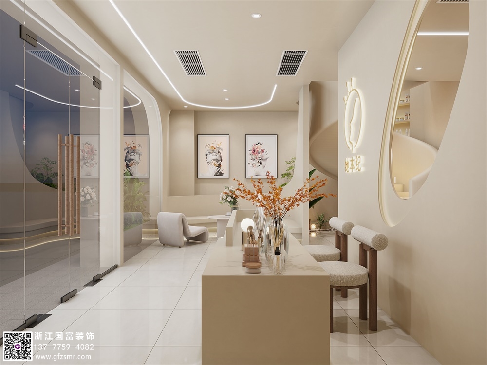 宅寂風(fēng)美容院裝修設(shè)計(jì)要點(diǎn)介紹？